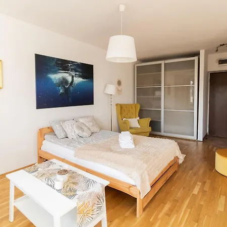 شقة Piotrapartments - Mokotow Broniwoja - Stylish Studio Near Metro *